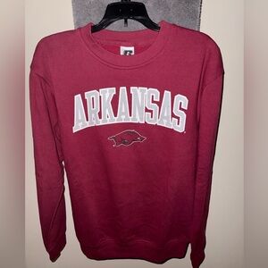 Russell Arkansas Red Sweatshirt